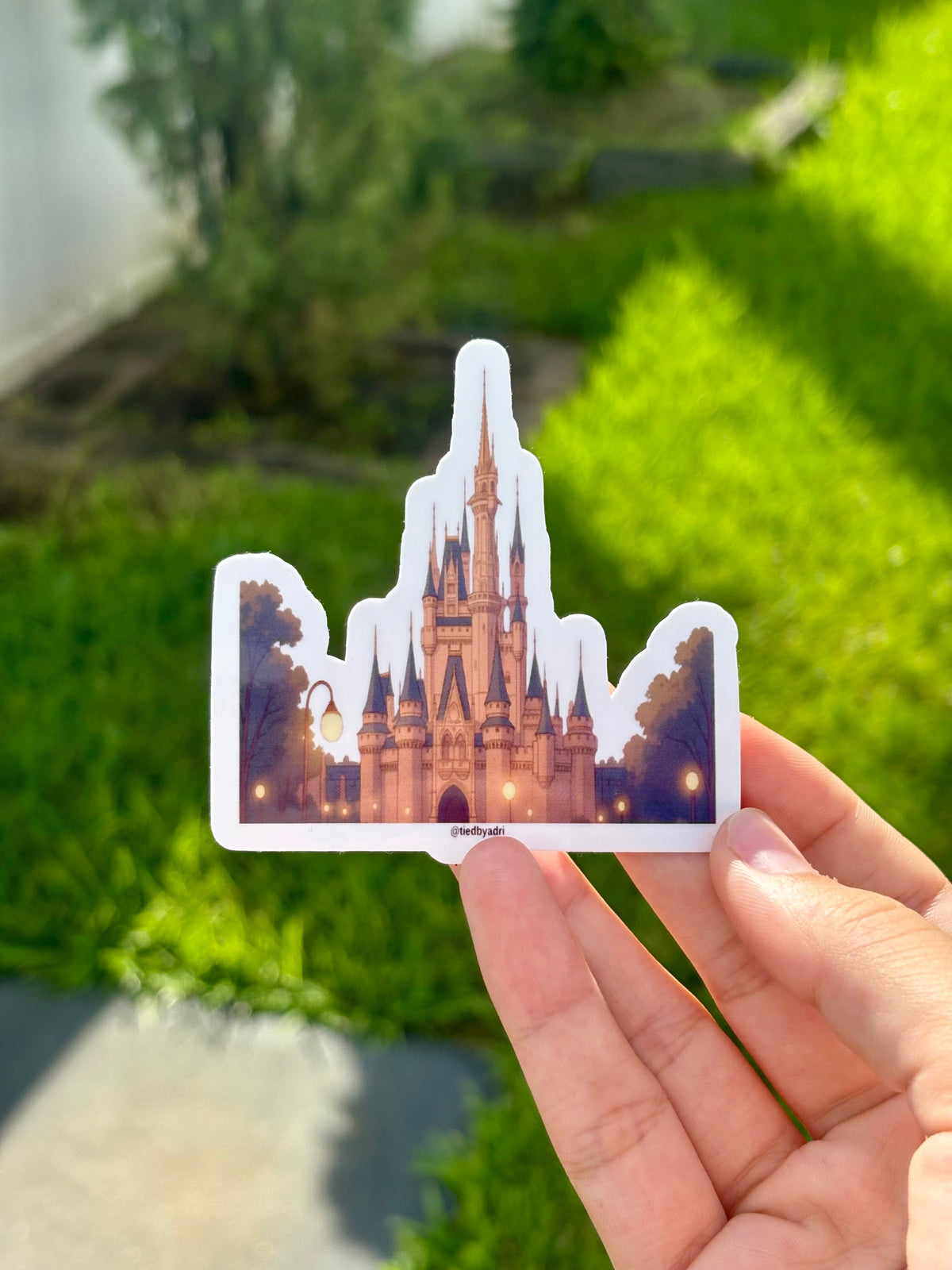 Castle Waterproof Sticker
