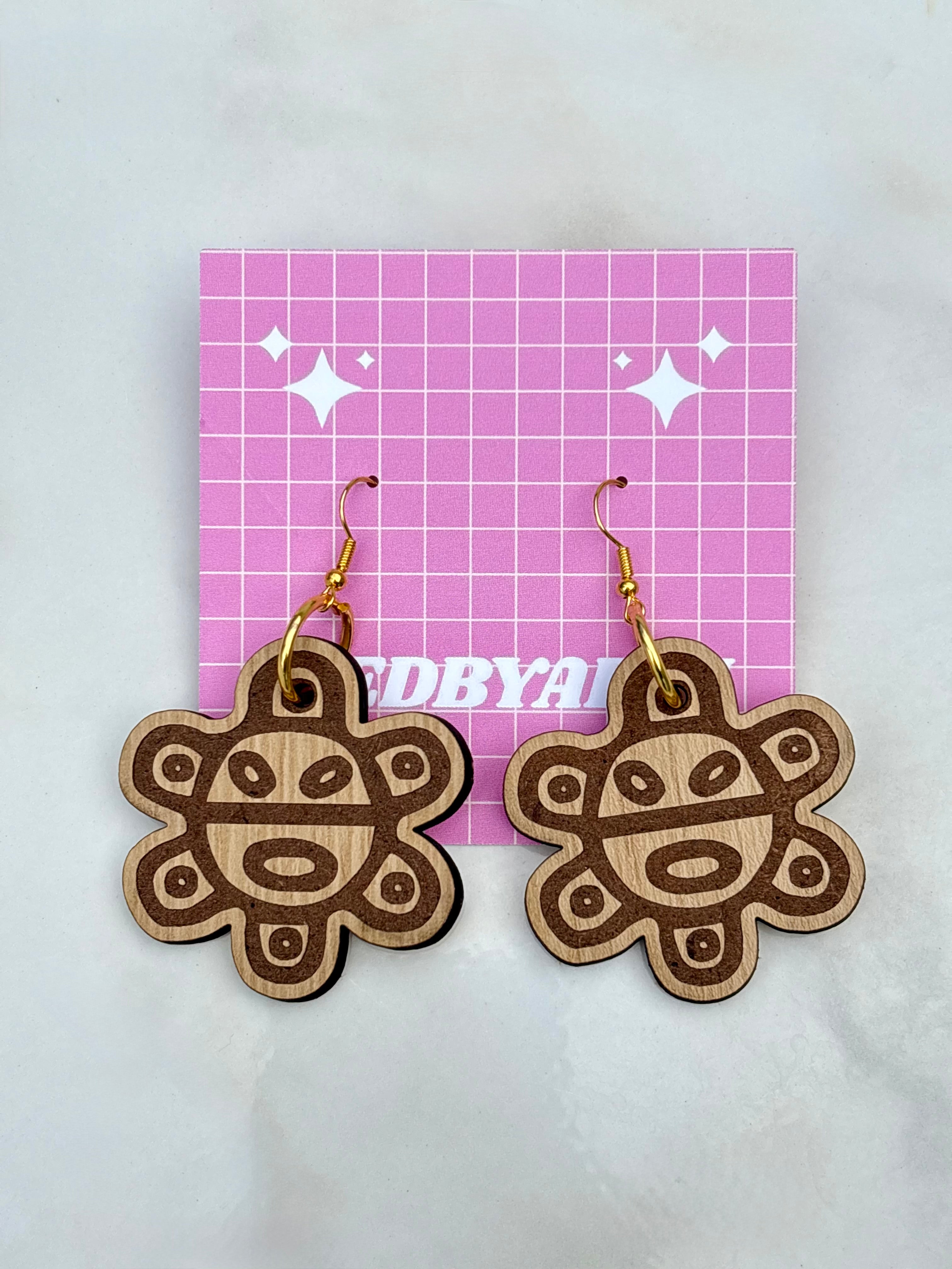 Sol Taíno Earrings