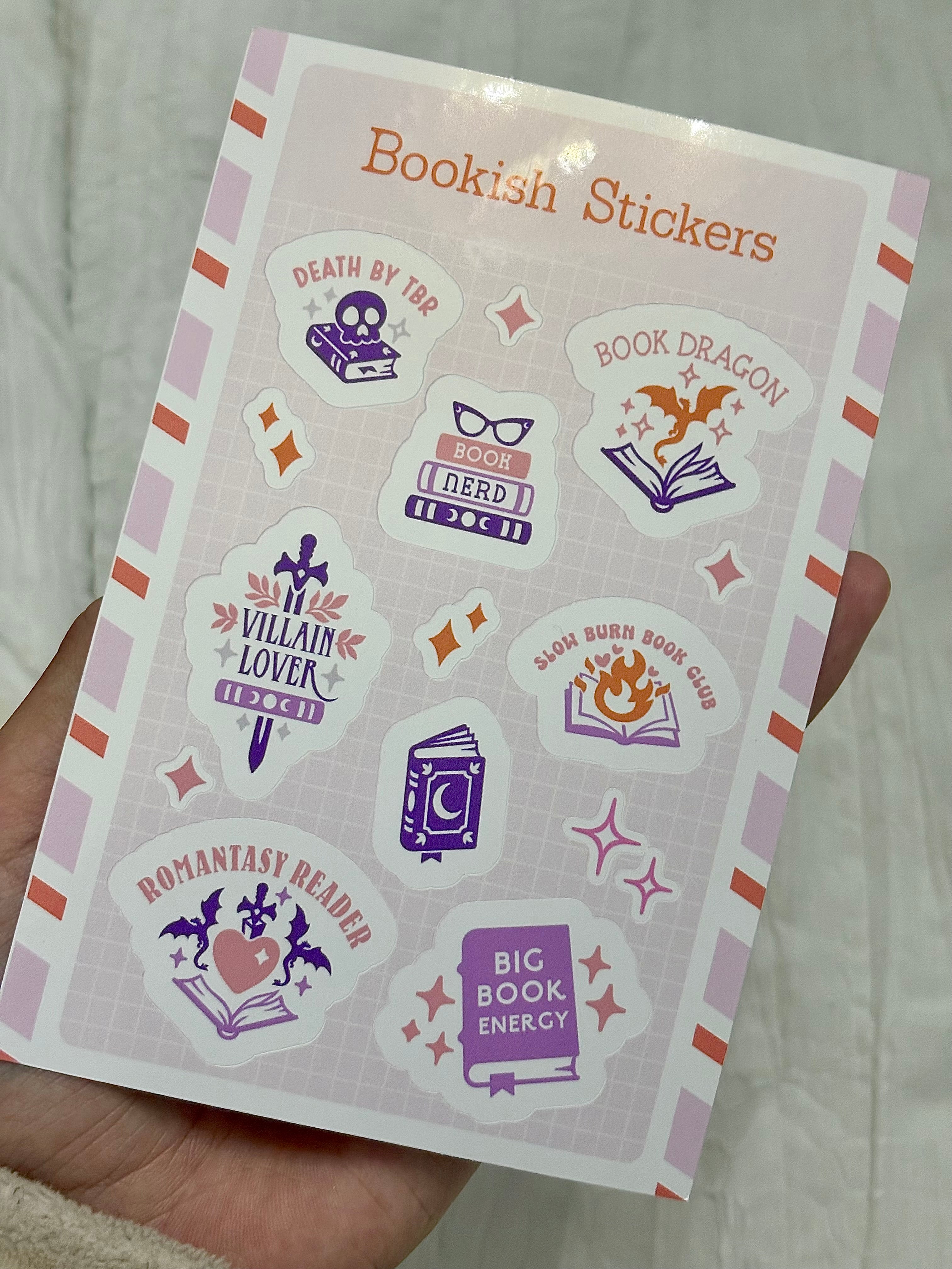 Romantasy Bookish Stickers