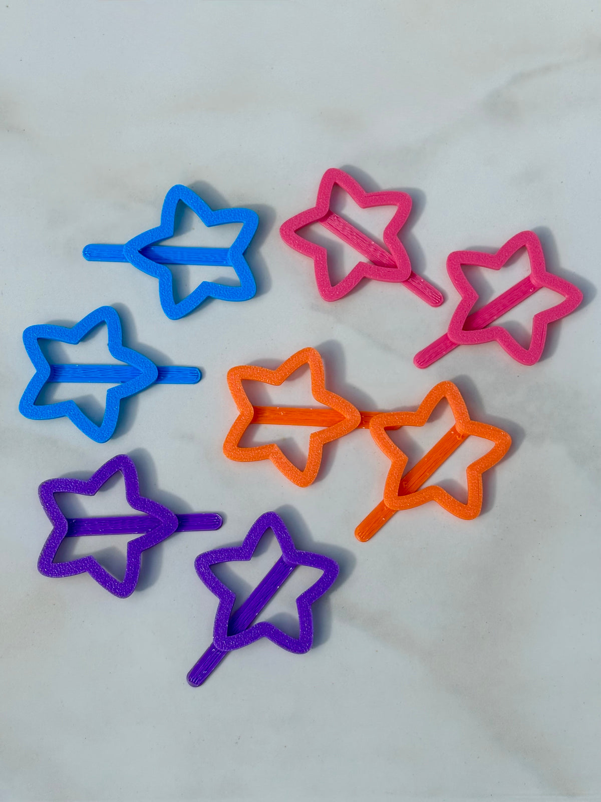 Star Hair Clips