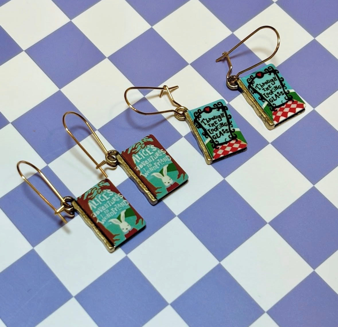 Alice in Wonderland Earrings