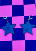 Iridescent Star Earrings