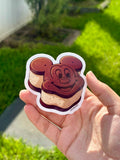 Mickey Ice Cream Waterproof Sticker