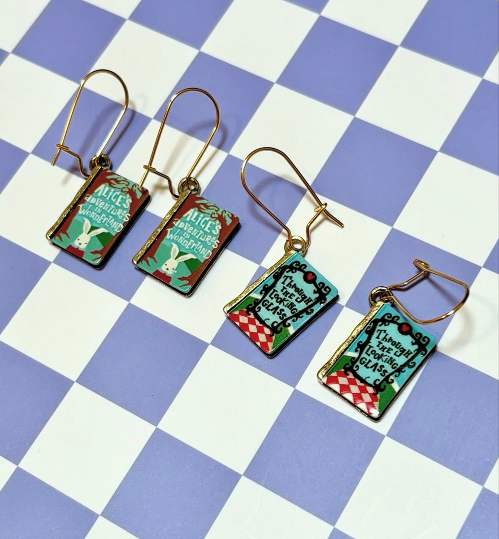 Alice in Wonderland Earrings