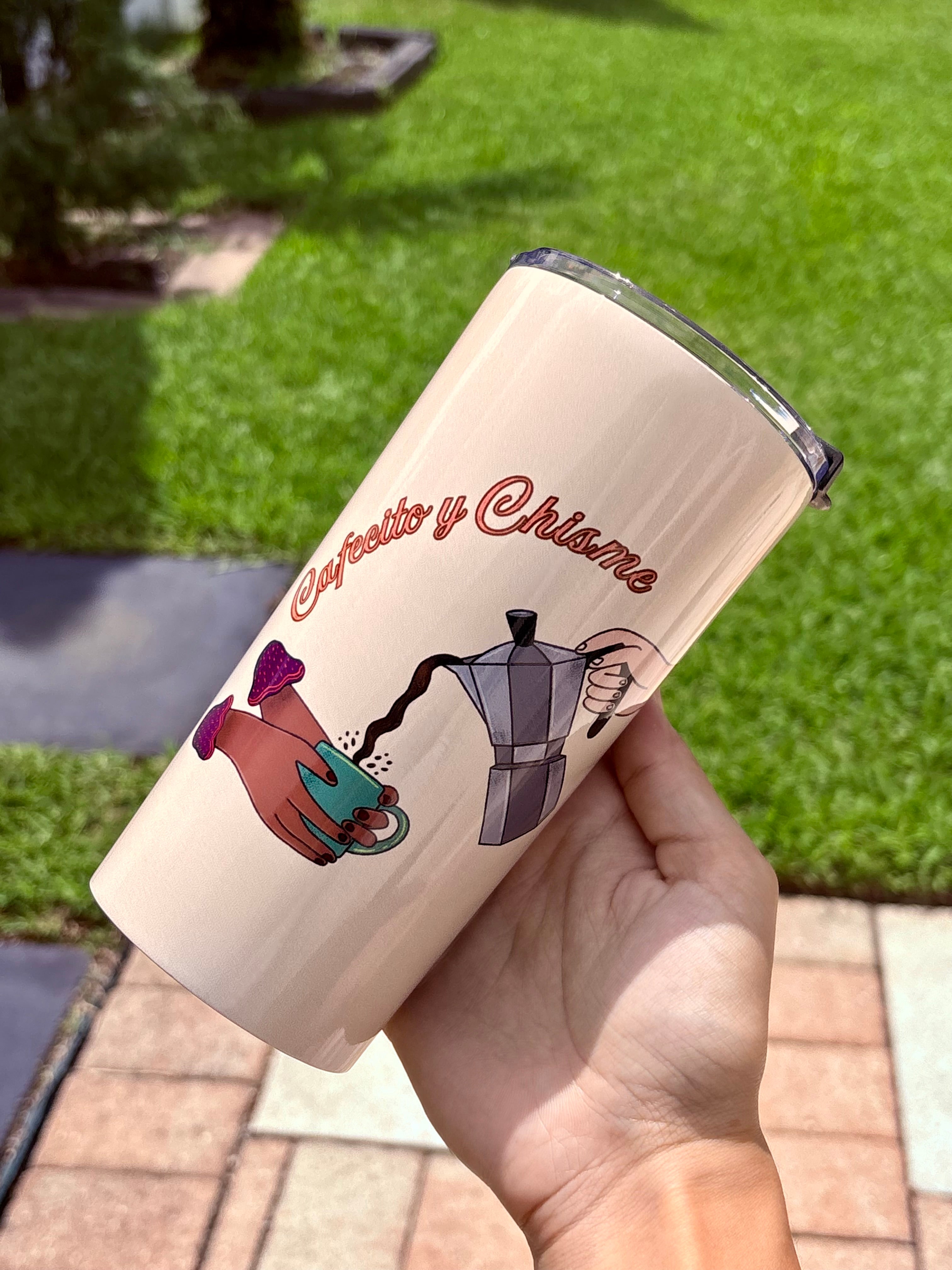 Cafecito y Chisme Tumbler