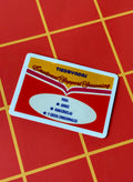 Emotional Support Seasoning Waterproof Sticker (SAZON)