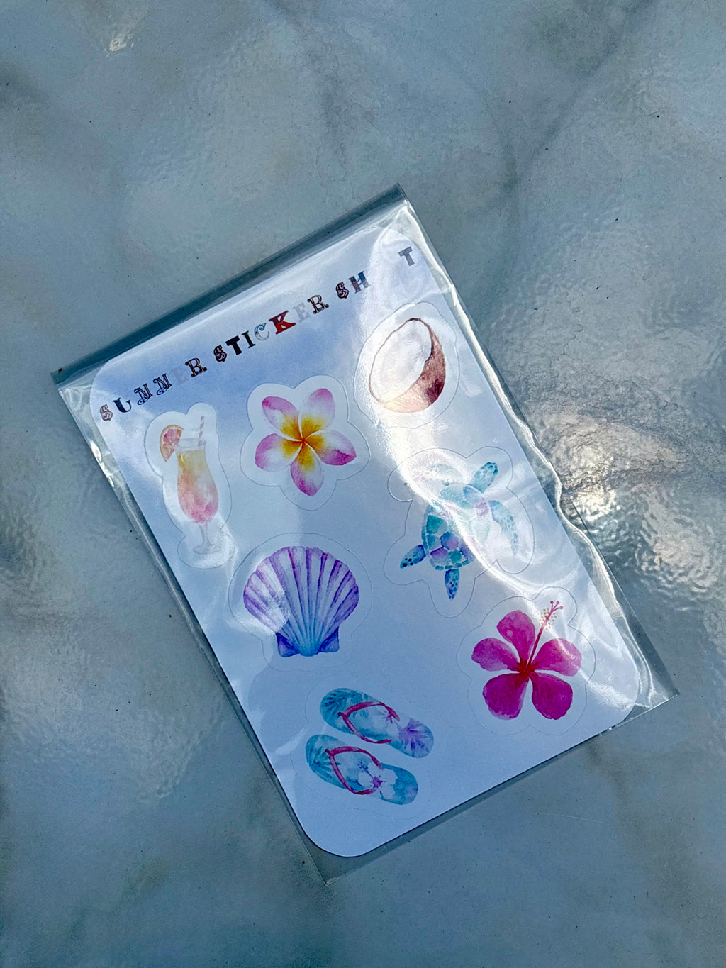 Summer Sticker Sheet