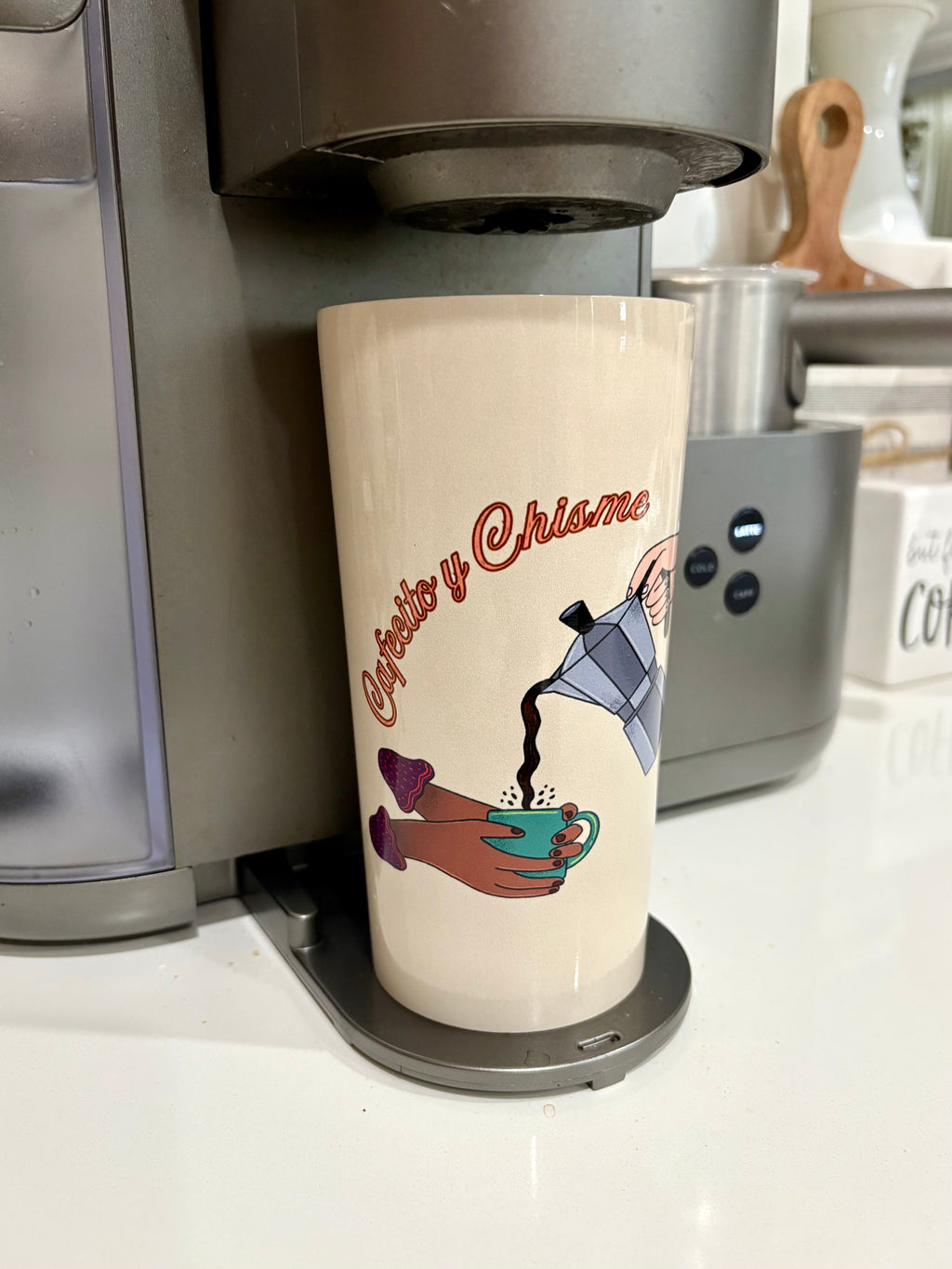 Cafecito y Chisme Tumbler