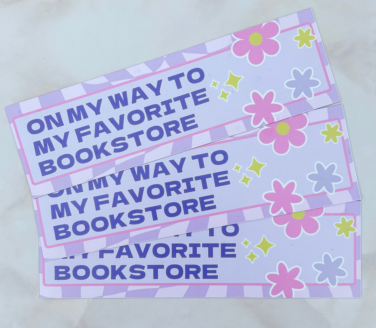 Favorite Bookstore Car Magnet
