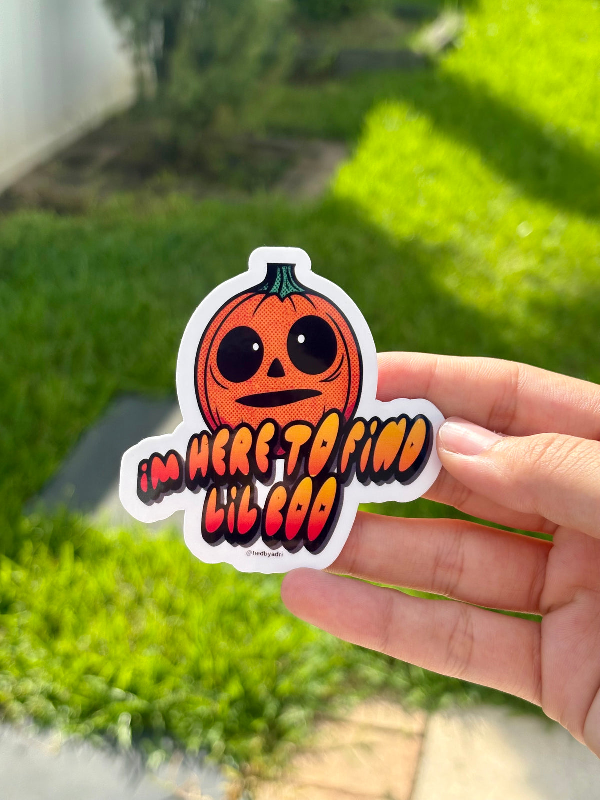 Lil Boo Waterproof Sticker