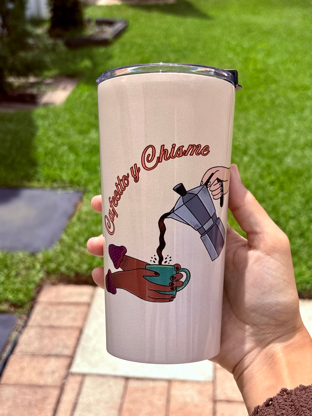 Cafecito y Chisme Tumbler