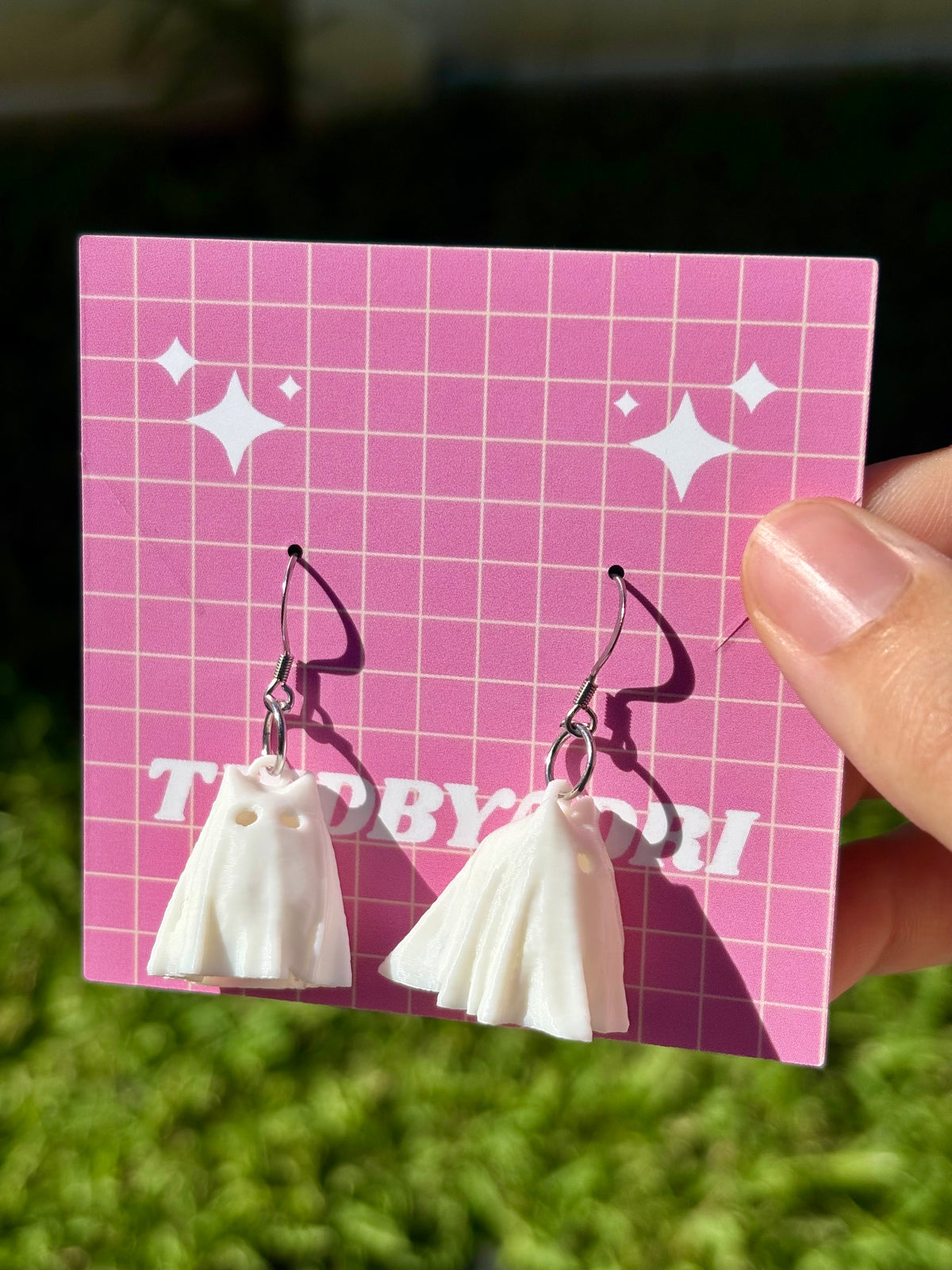 Kitty Ghost Earrings