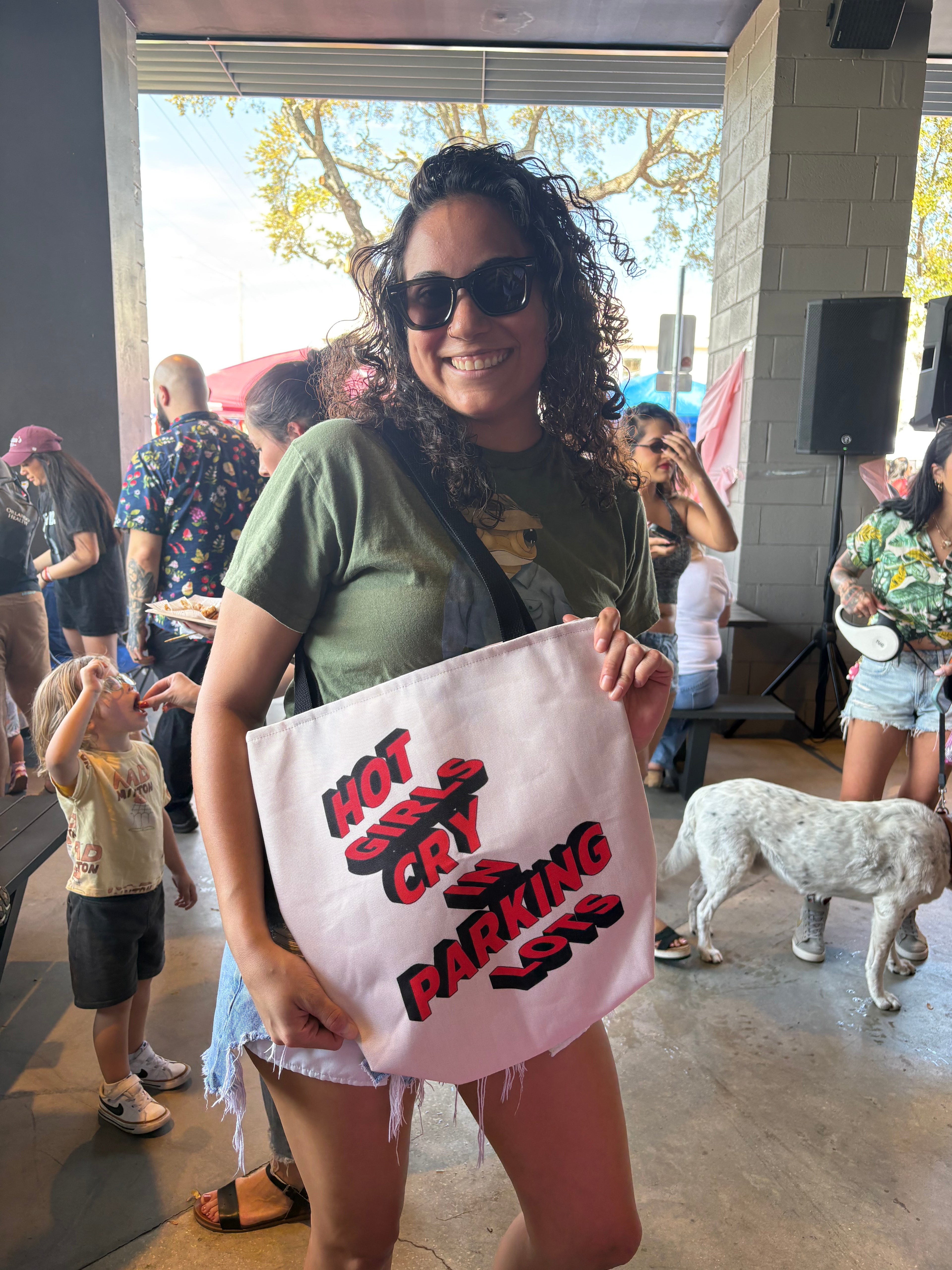 HOT GIRLS tote bag