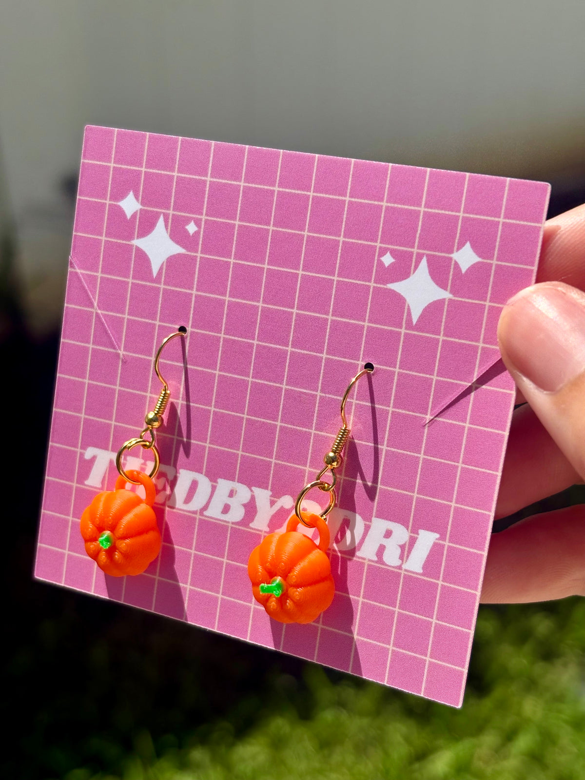Pumpkin Earrings