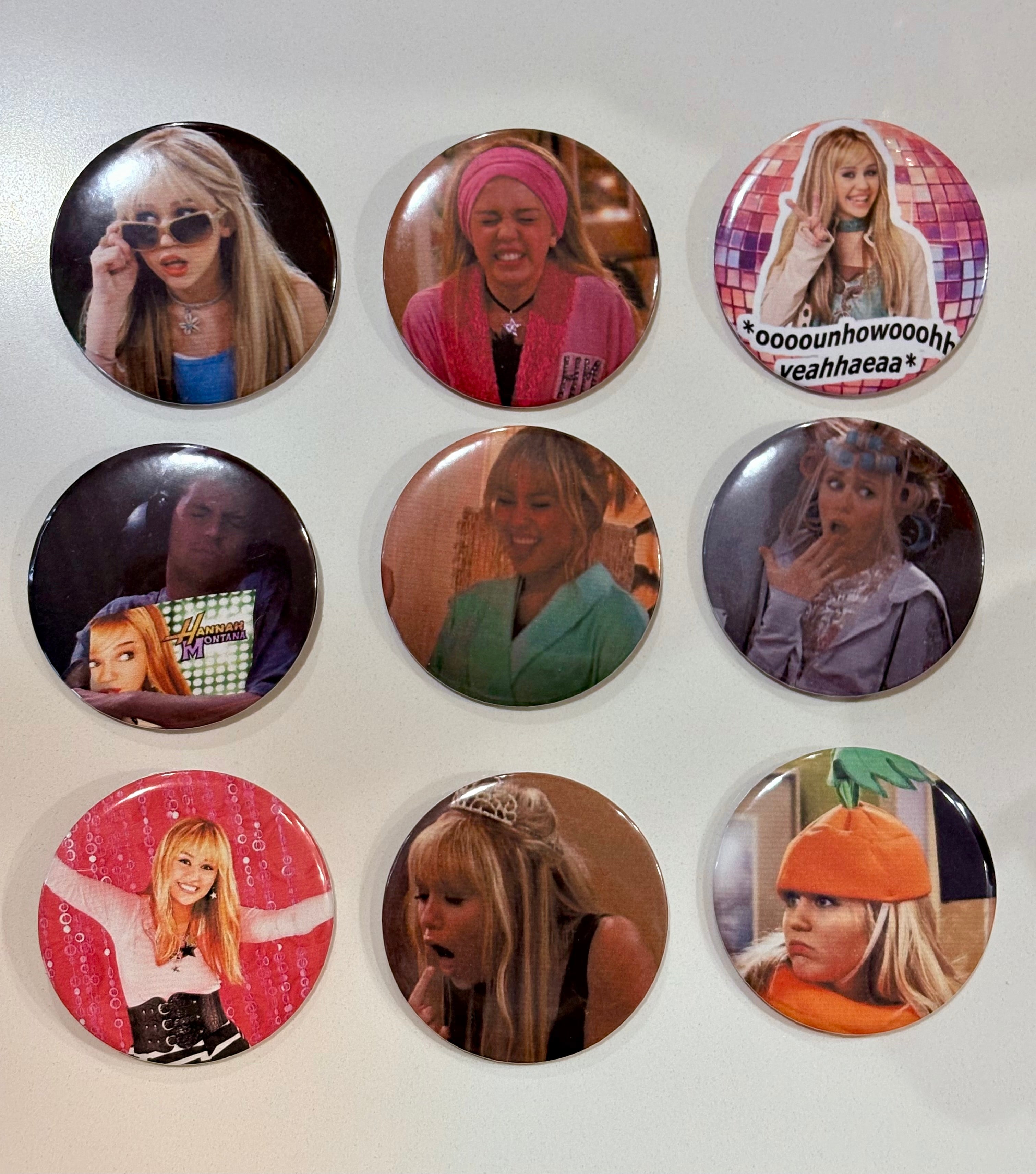 Hannah Montana Buttons