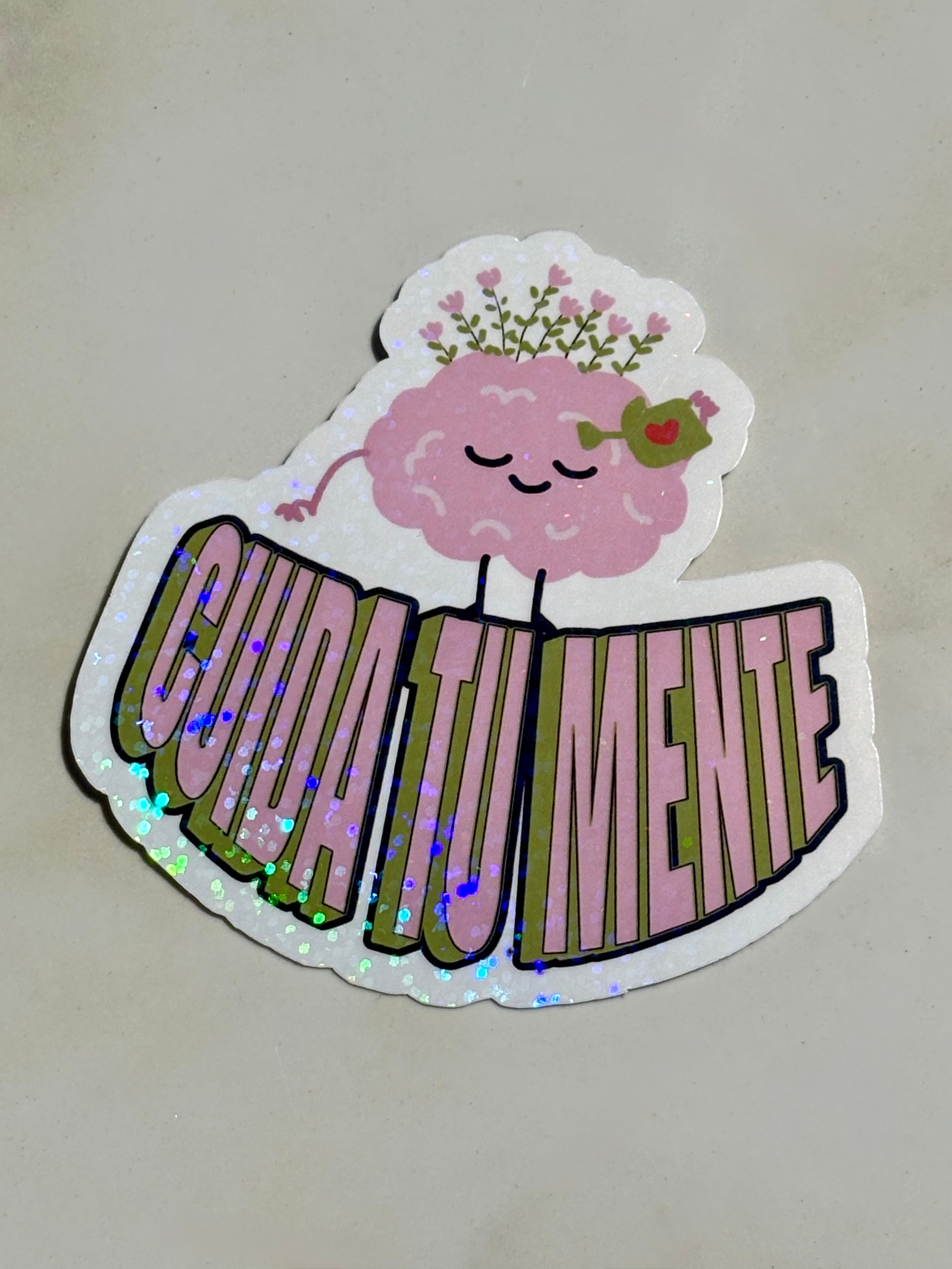 Cuida Tu Mente Waterproof Sticker