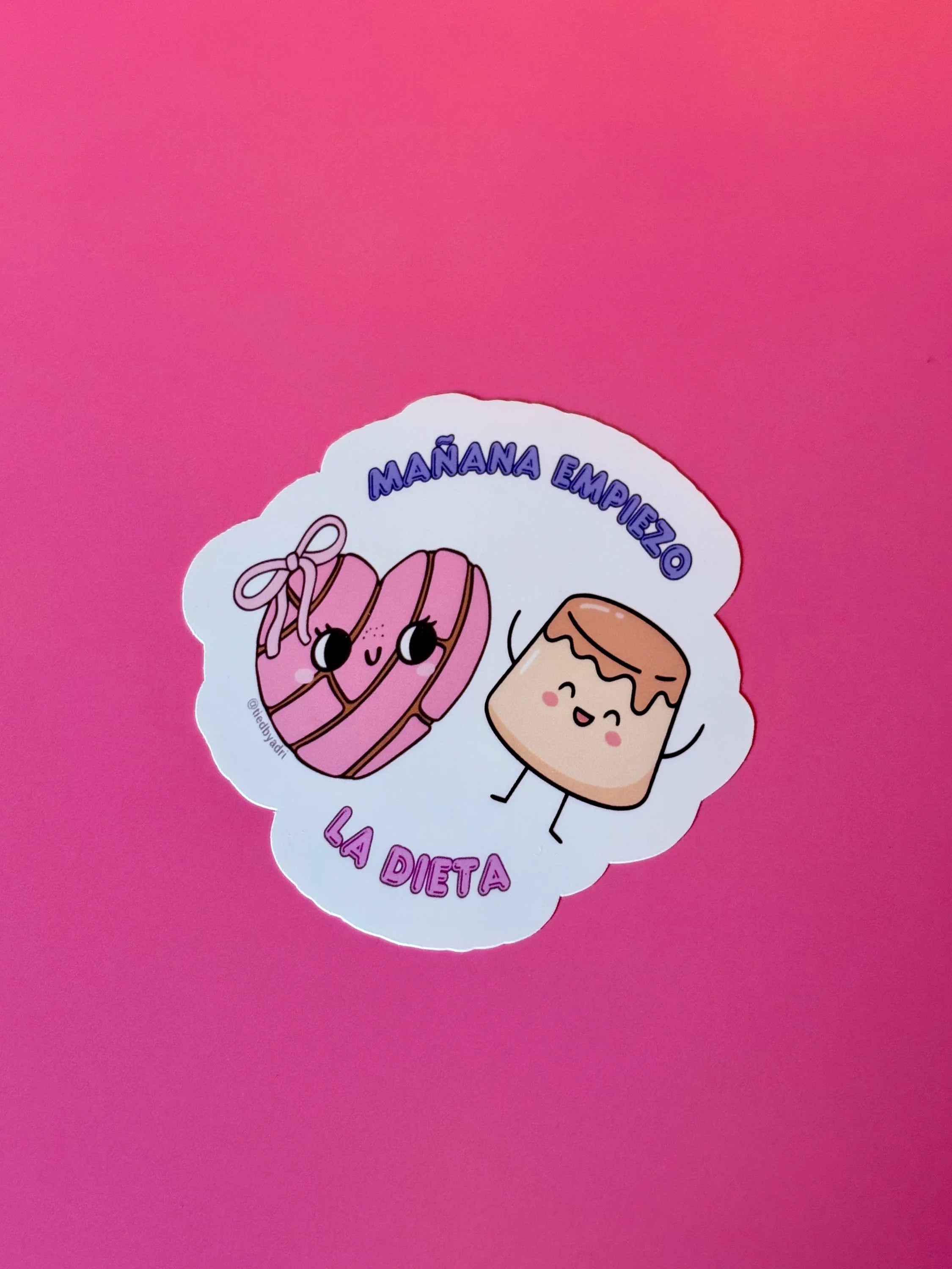 Mañana Empiezo la Dieta Sticker