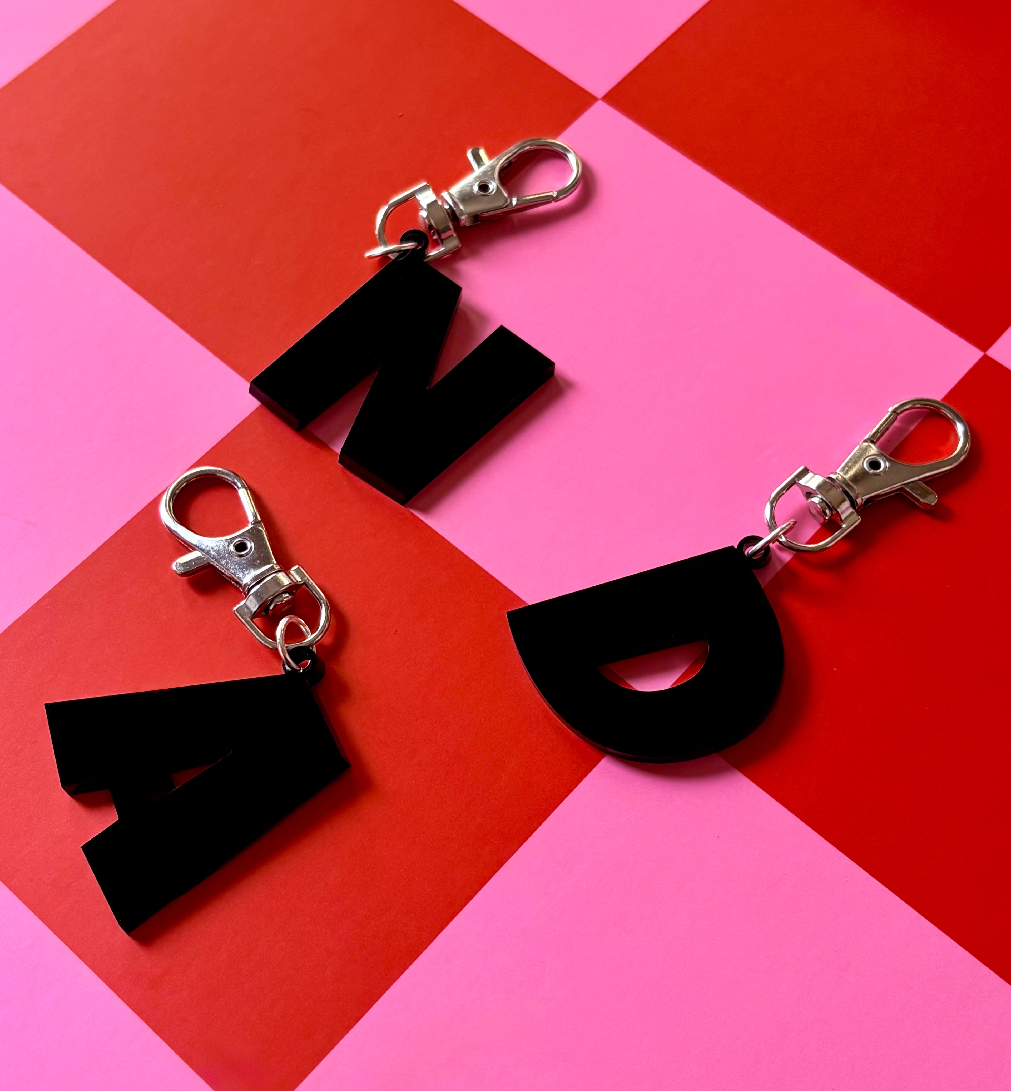 Letter Keychain