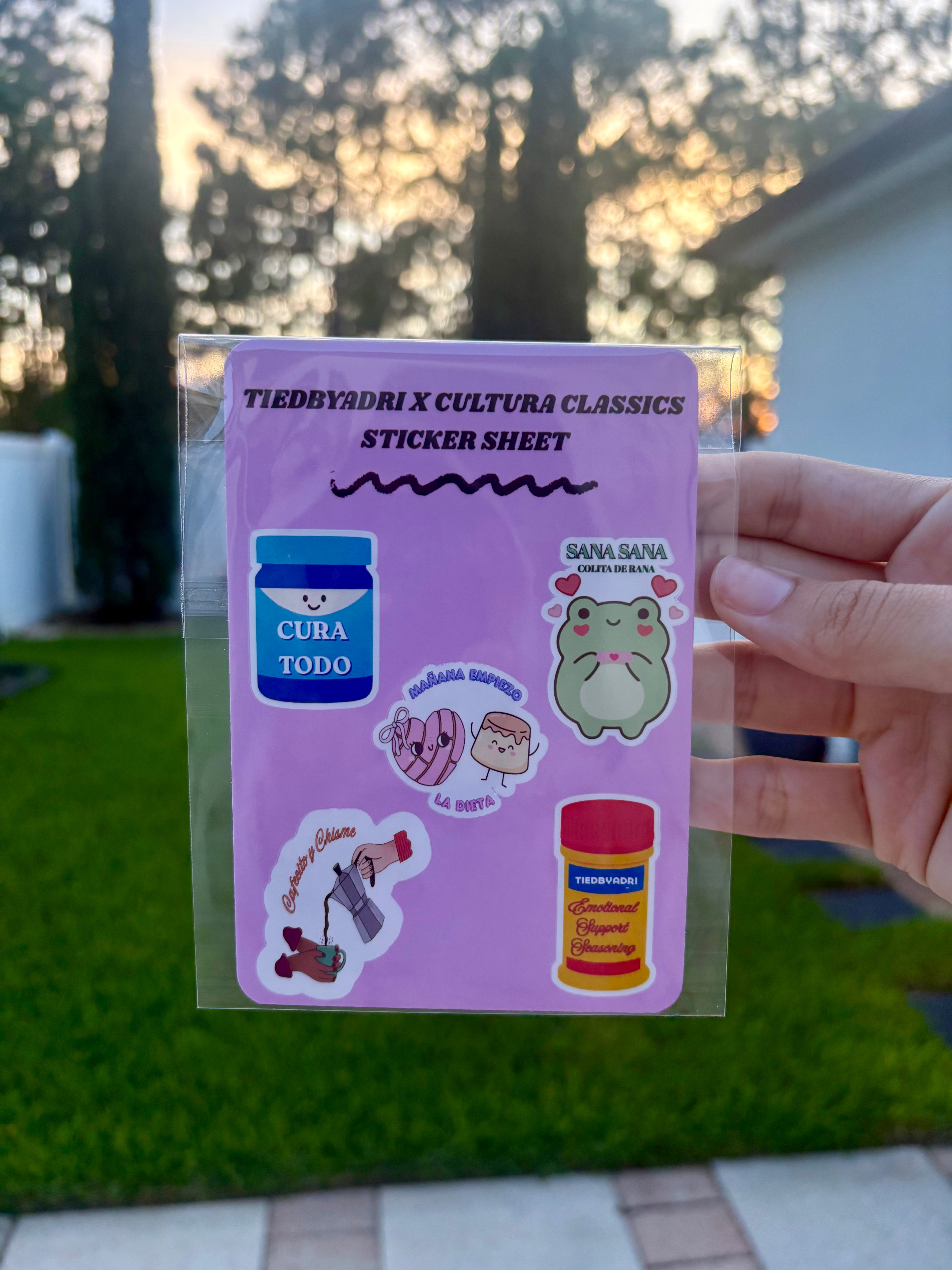 Cultura Classics Sticker Sheet