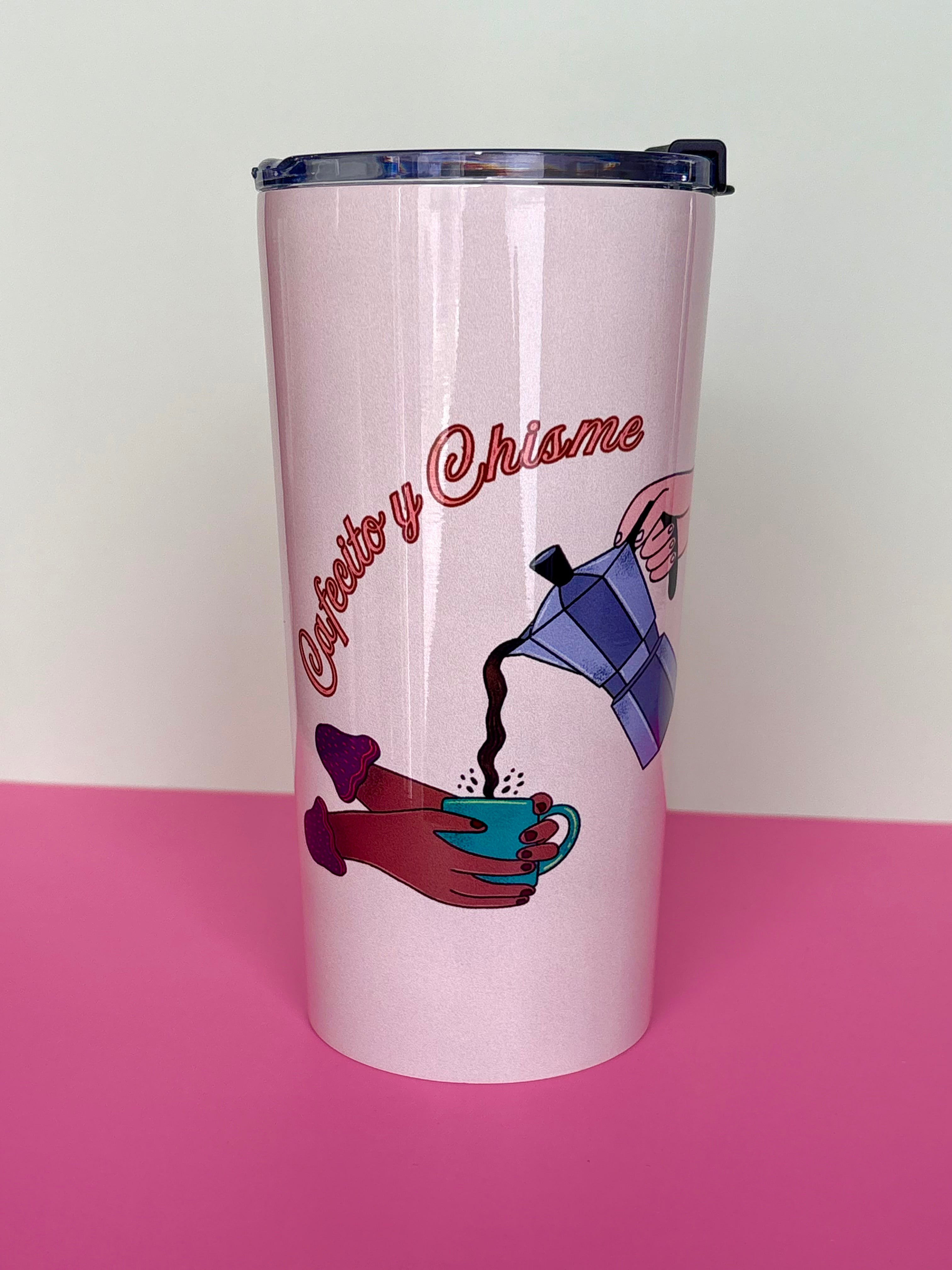 Cafecito y Chisme Tumbler