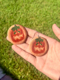 Pumpkin Cookie Earrings