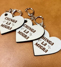 Chinga La Migra Keychain