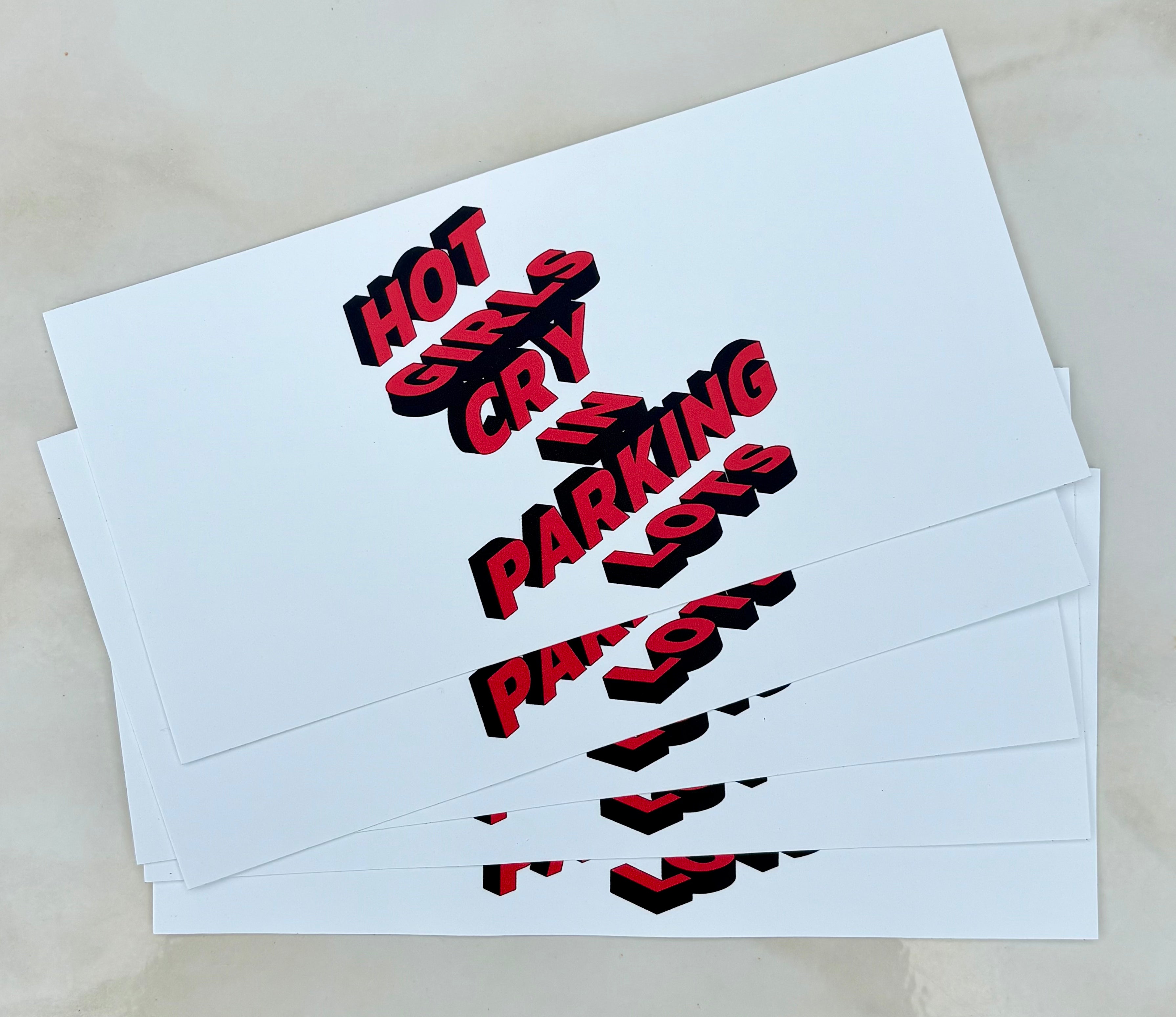 Hot Girls Bumper Sticker