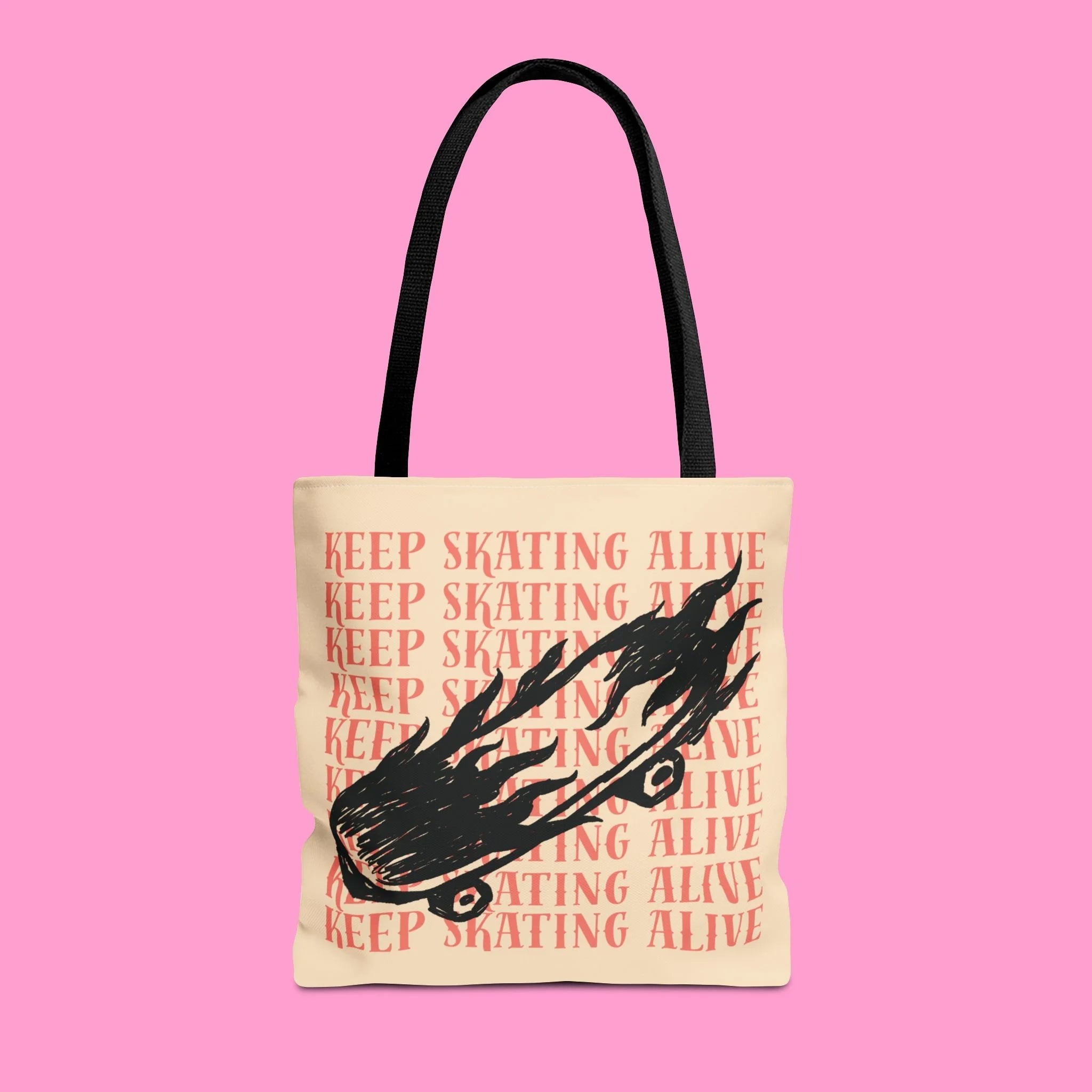 KEEP SKATING ALIVE tote bag