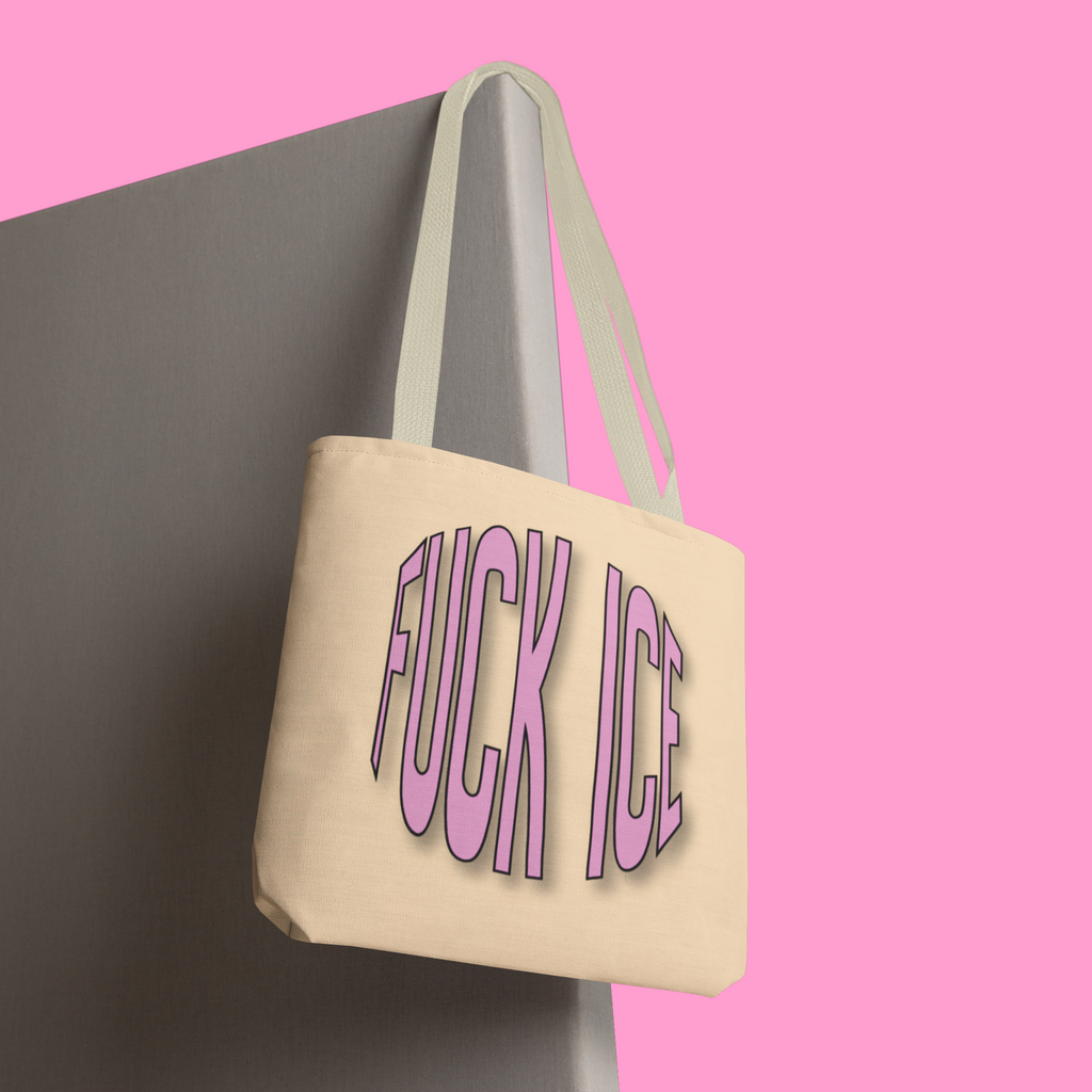FUCK ICE tote bag