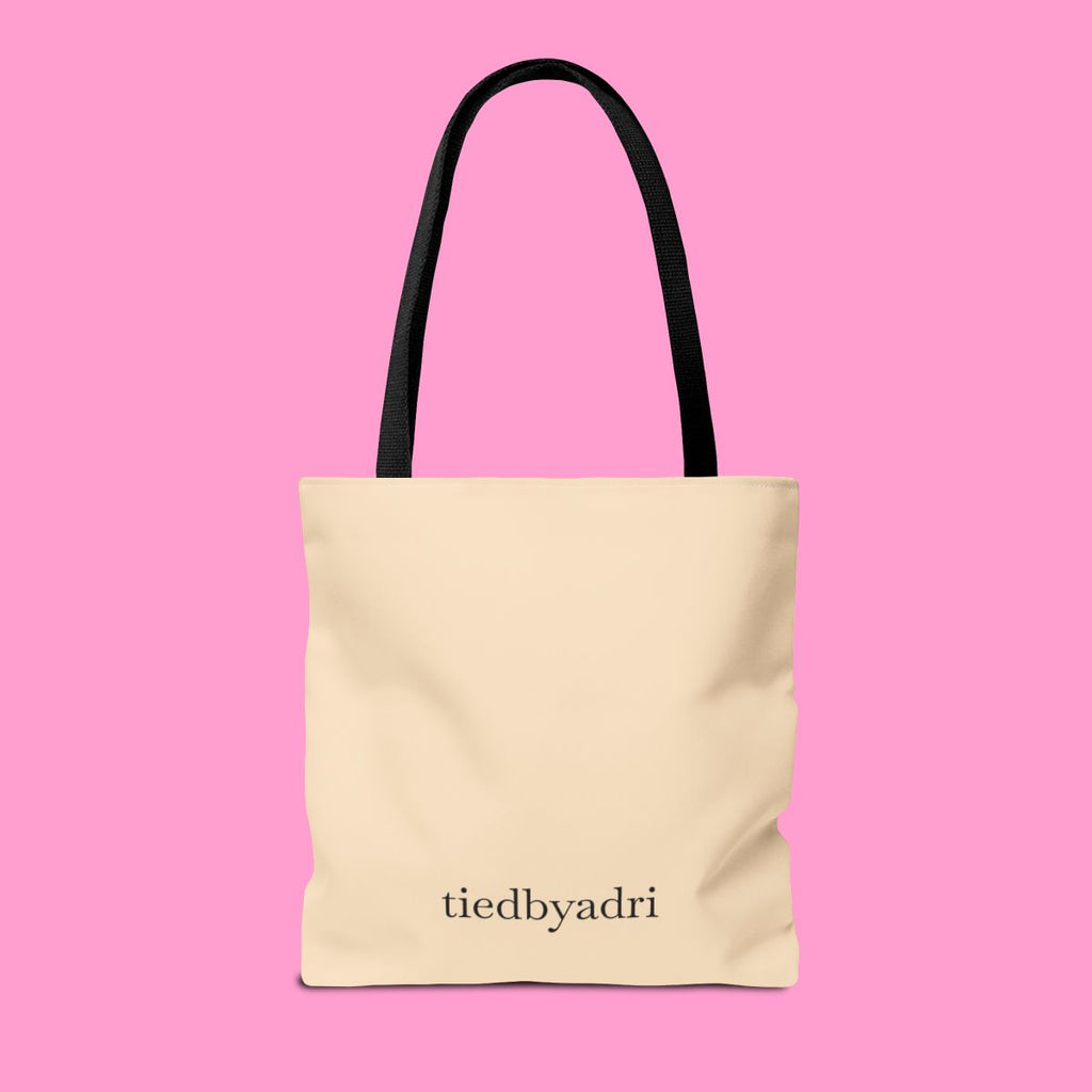 FUELED BY CAFFEINE & SPITE tote bag