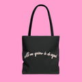 NO ME QUIERO IR DE AQUÍ tote bag
