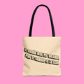 NO QUERÍA IRSE PA ORLANDO tote bag
