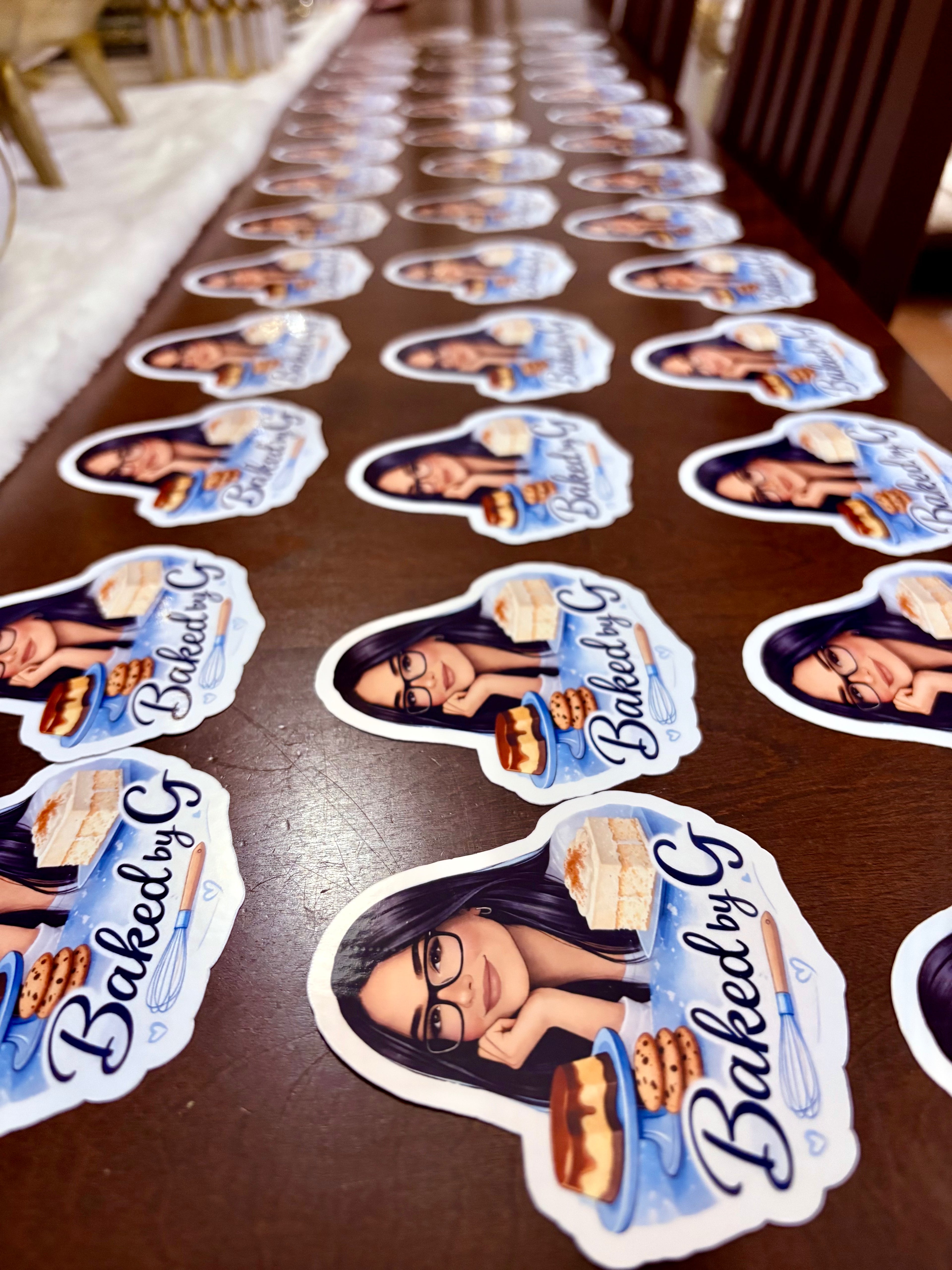 Custom Die-Cut Waterproof Stickers