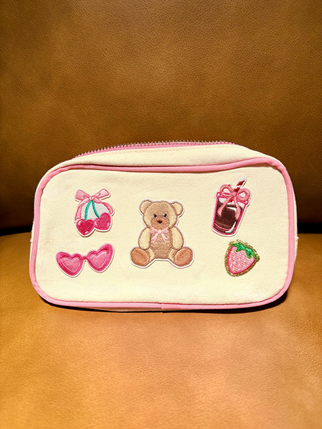 Coquette Club Canvas Pouch