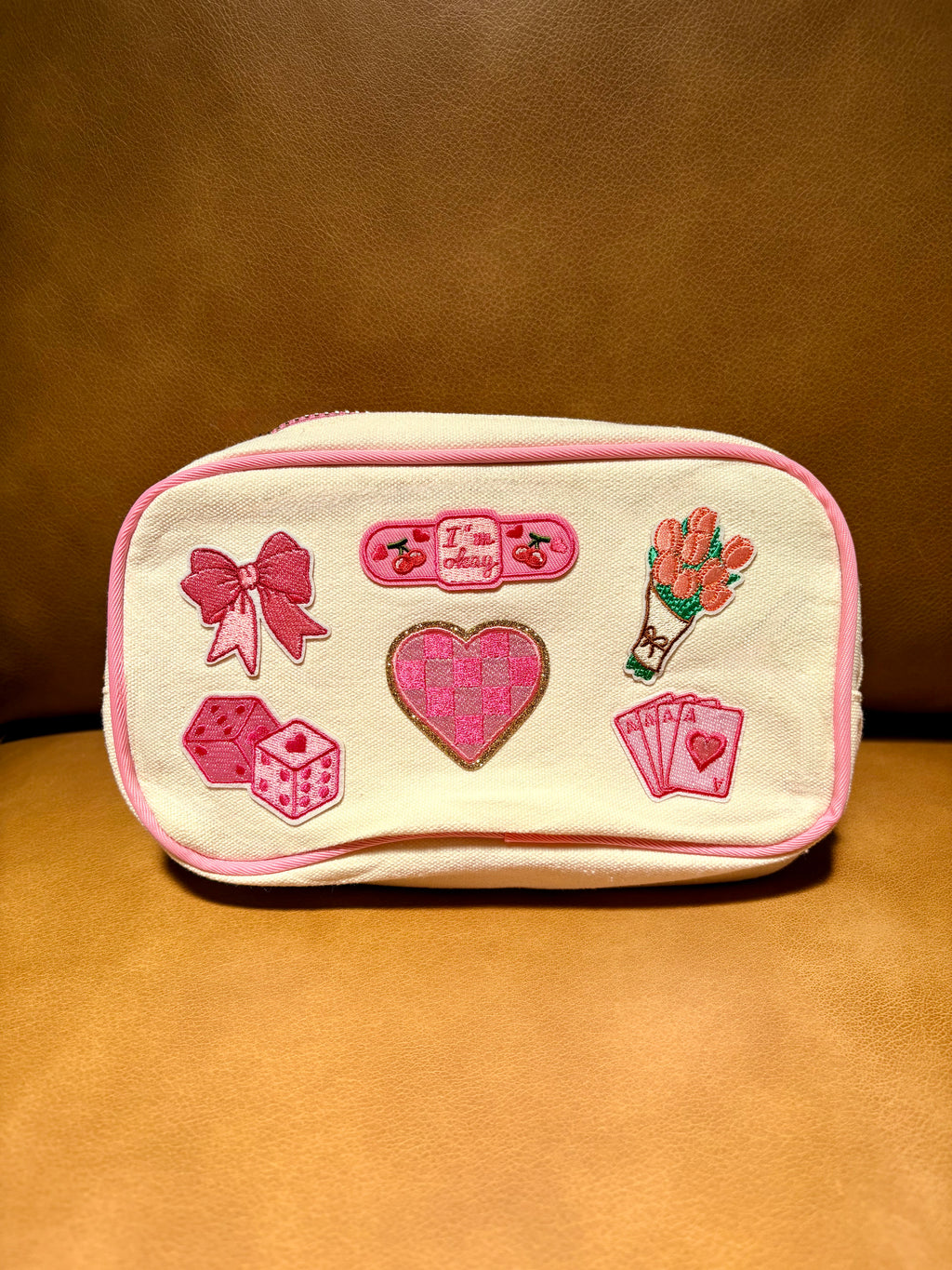 Coquette Club Canvas Pouch