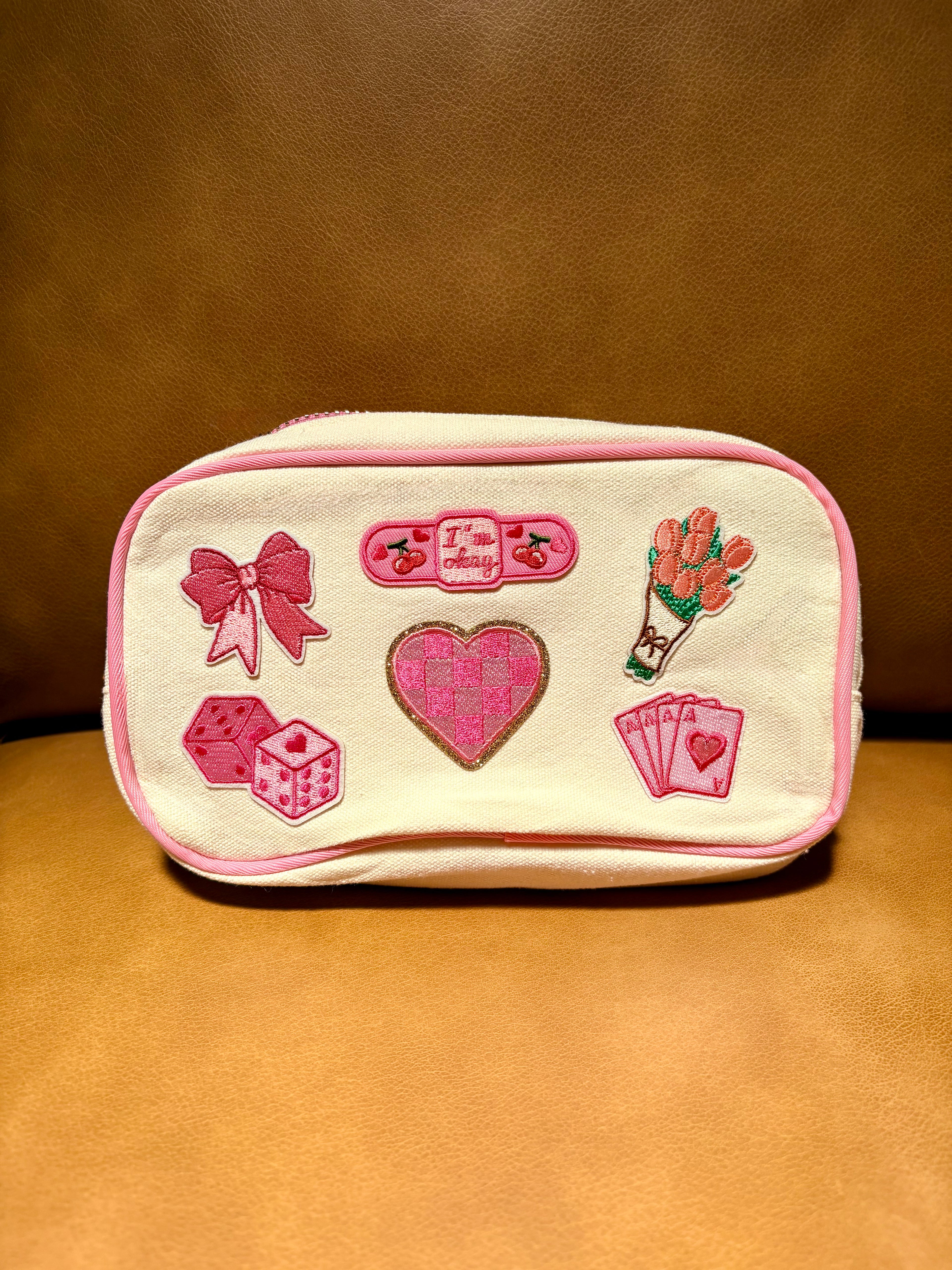 Coquette Club Canvas Pouch