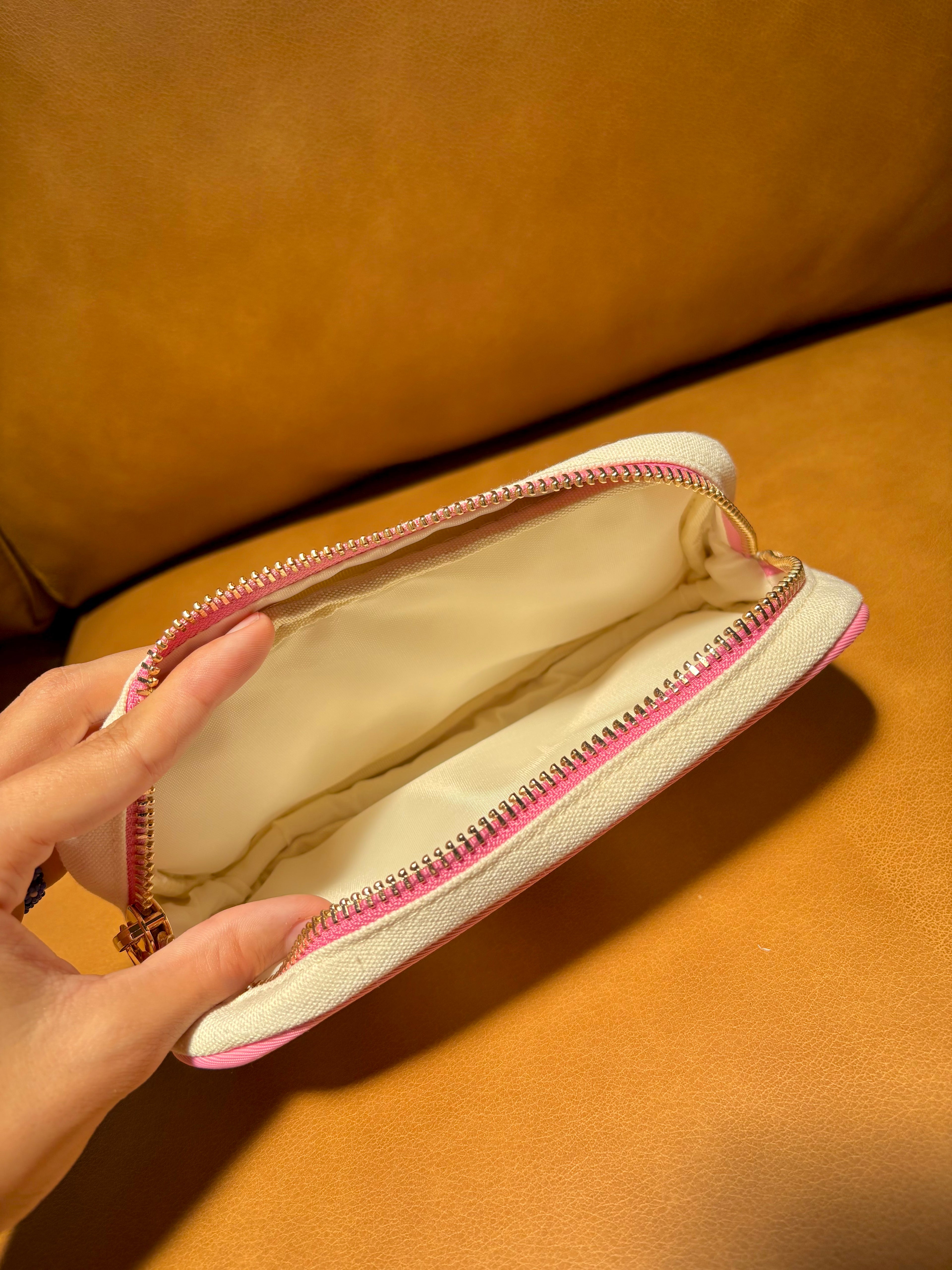 Coquette Club Canvas Pouch