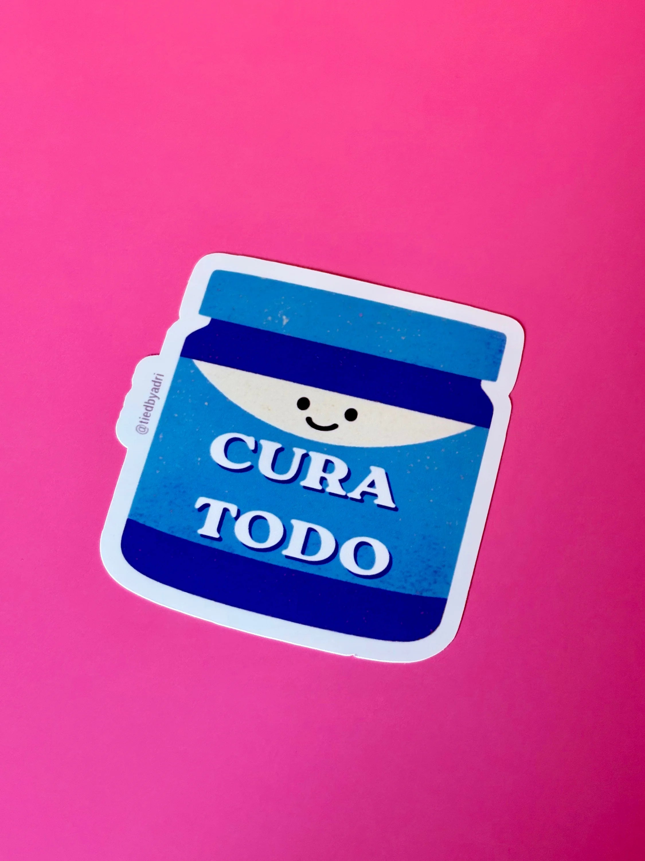 Cura Todo Sticker