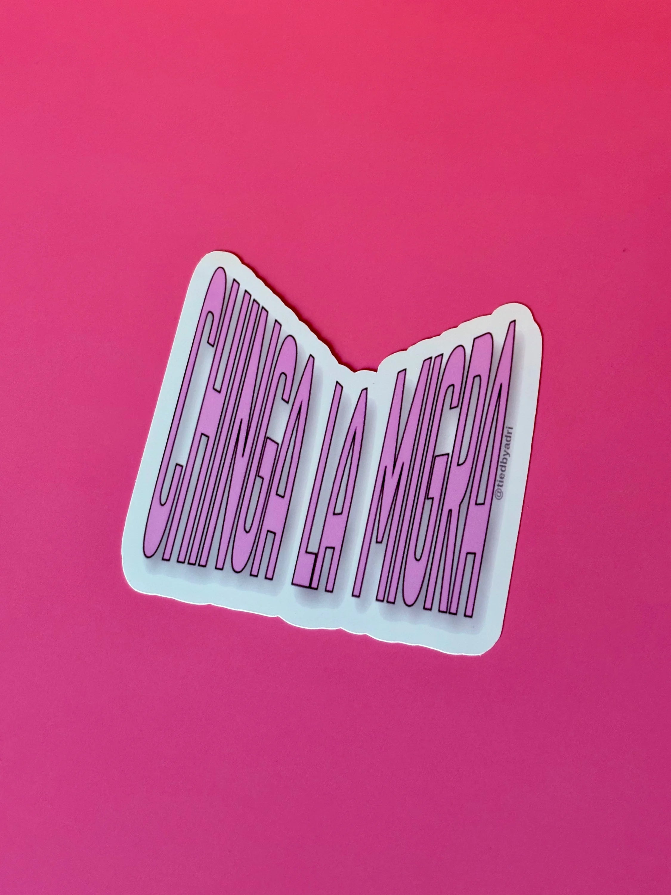 Chinga la Migra Sticker