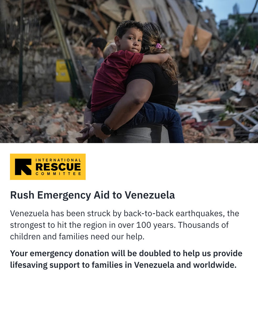 Venezuela Relief Donation