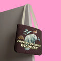 PROTECT FLORIDA WILDLIFE tote bag