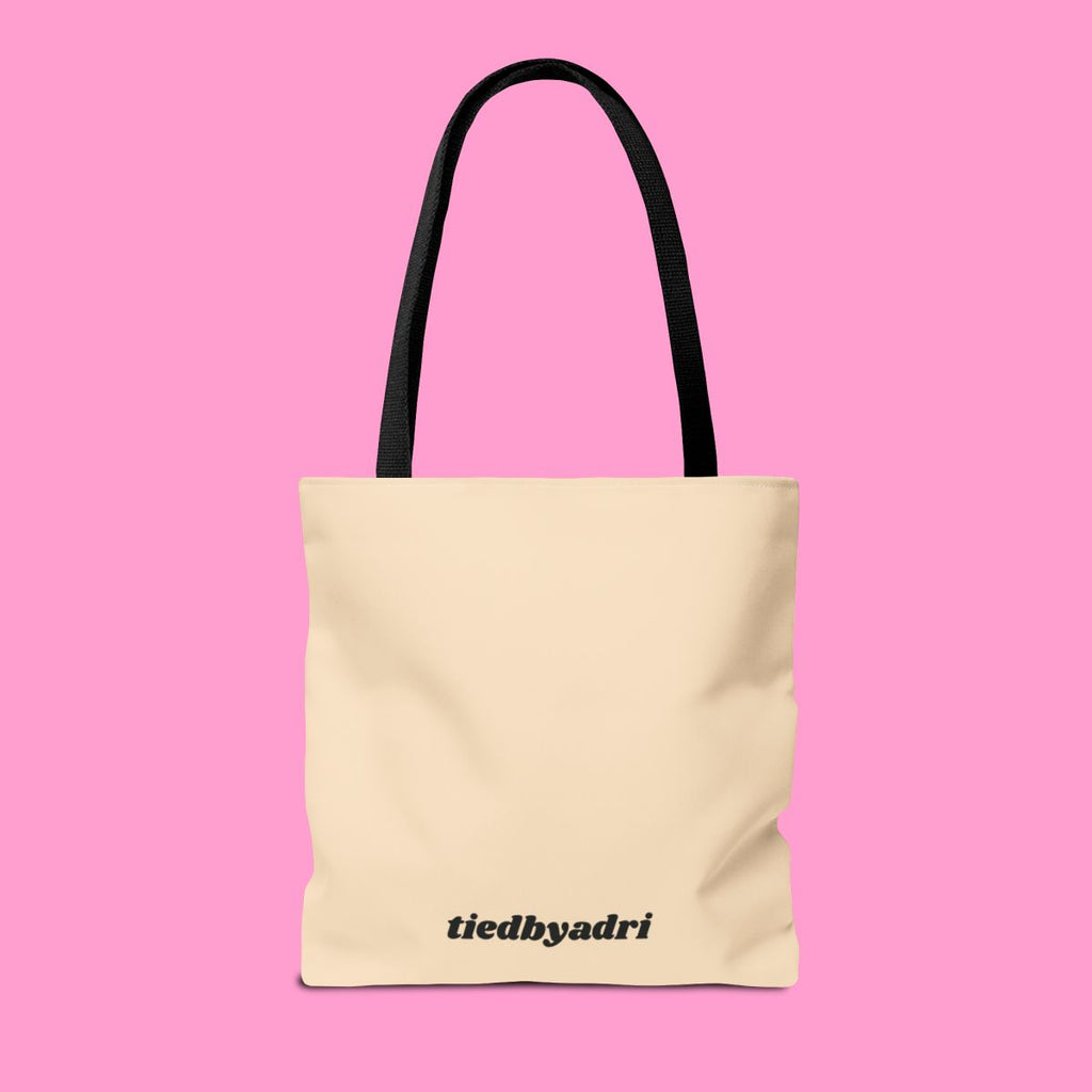 CLEVER GIRL T-REX tote bag